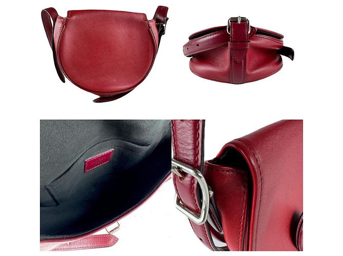 Bolsa de Ombro Tan Blanc Feminina Louis Vuitton Bordeaux - vista 3