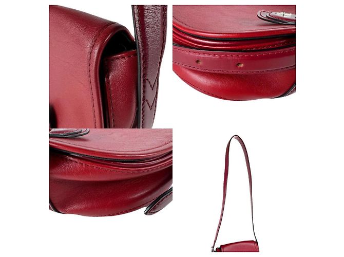 Bolsa de Ombro Tan Blanc Feminina Louis Vuitton Bordeaux - vista 4