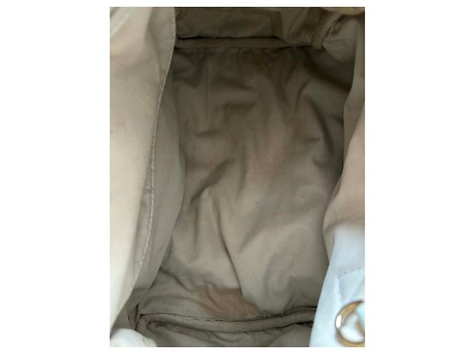 Borsa Speedy Louis Vuitton Monogramma Strisce Beige - vista 6
