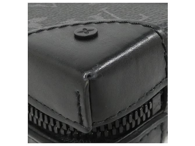 Borsa a spalla portafoglio Soft Trunk Monogram Eclipse di Louis Vuitton Nero - vista 2
