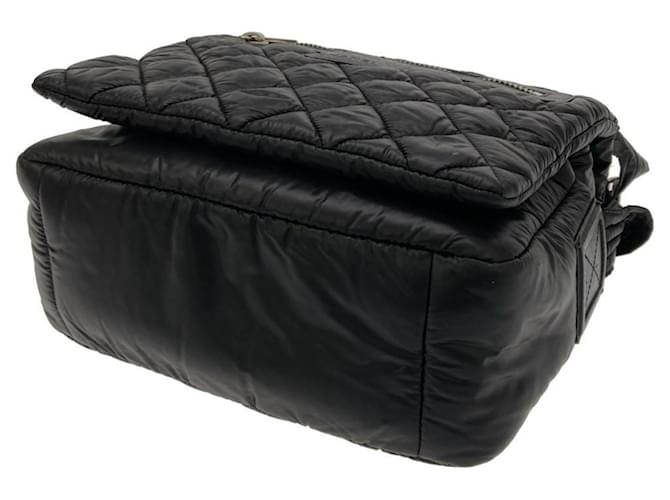 Borsa a Spalla Chanel Coco Cocoon 48616 Nero - vista 3