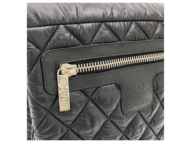 Borsa a Spalla Chanel Coco Cocoon 48616 Nero - vista 4