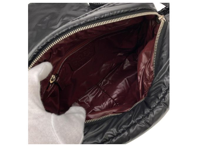 Borsa a Spalla Chanel Coco Cocoon 48616 Nero - vista 7