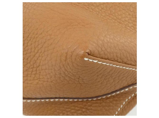Borsa a mano Hermès Double Sens 36 cm D'oro Blu scuro - vista 2