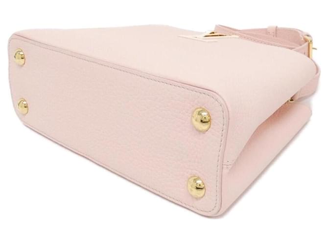 Borsa Capucines BB Louis Vuitton Rosa - vista 3