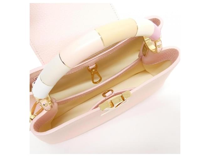 Borsa Capucines BB Louis Vuitton Rosa - vista 6