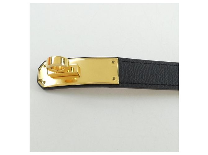 Hermès Cinturón Hermes Kelly de 18 mm Negro - vista 3