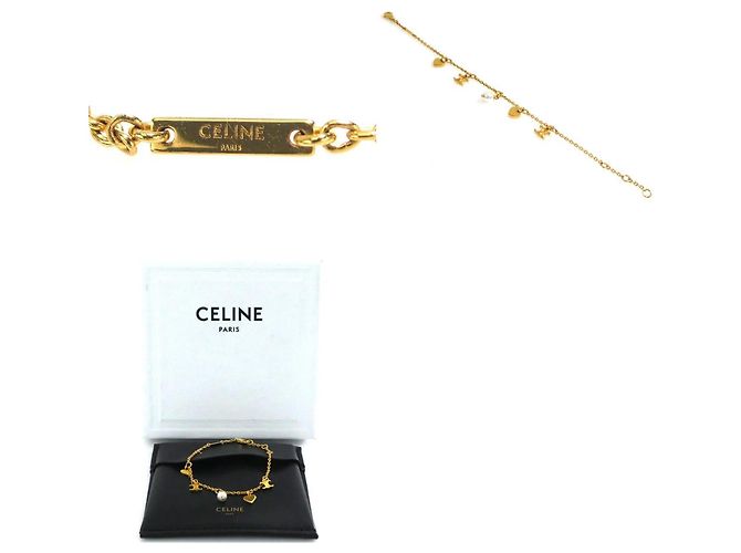 Céline Bracciale in oro con charm per donne Celine D'oro - vista 5