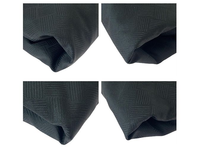 Borsa tote in nylon nero Bottega Veneta - vista 3