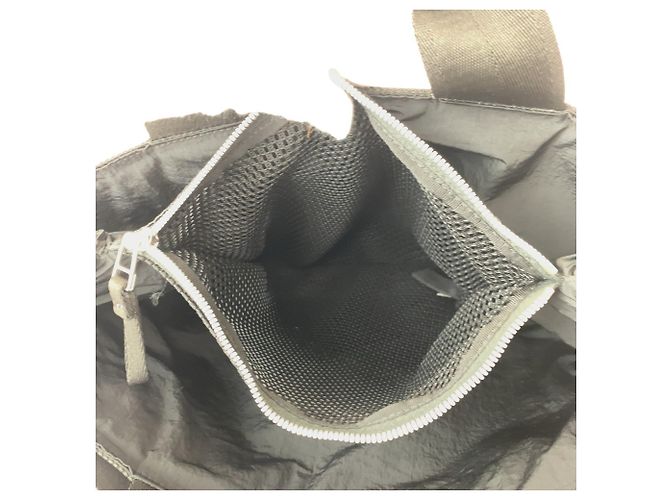 Borsa tote in nylon nero Bottega Veneta - vista 8