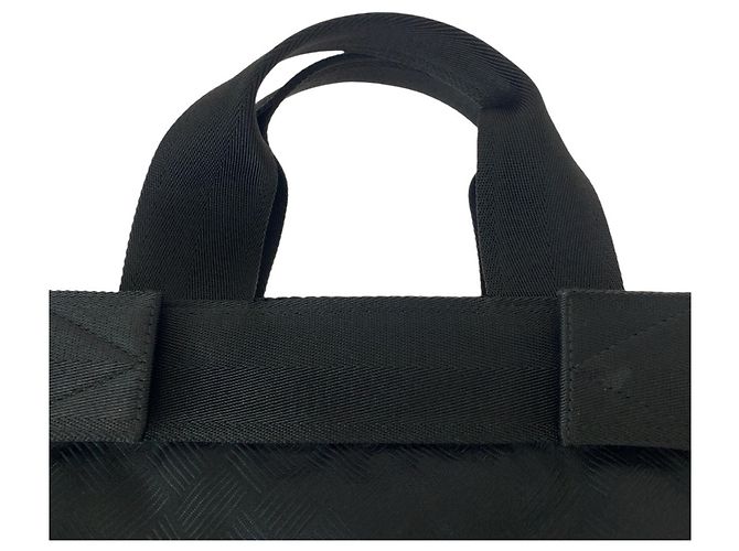 Borsa tote in nylon nero Bottega Veneta - vista 9