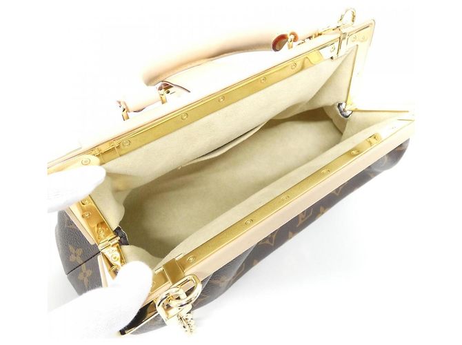 Borsa a mano Monogram Louis Vuitton Marrone - vista 7
