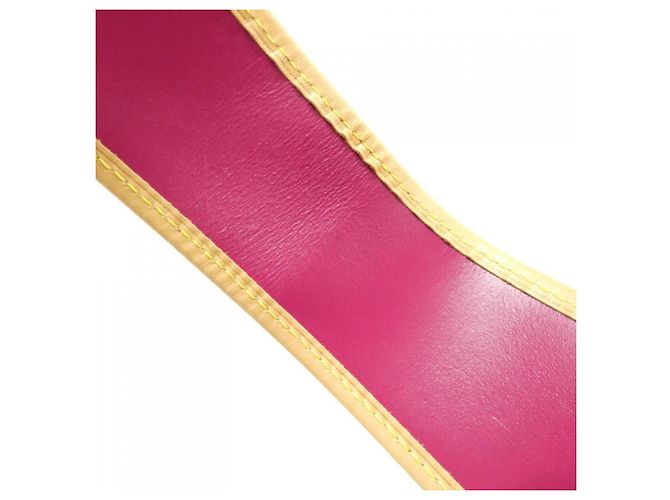 Borsa a Spalla Mini Trocadero Perforata Monogramma Louis Vuitton Marrone Fuschia - vista 6