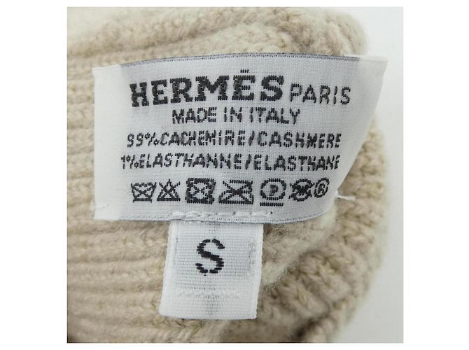 Chaine d'Ancre Handschuhe von Hermès HEAVEN Beige - Ansicht 3