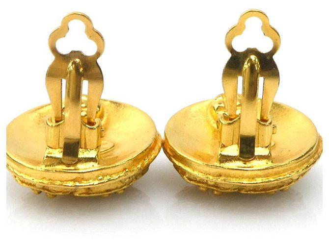 Orecchini in metallo dorato con il logo Coco di CHANEL D'oro - vista 4