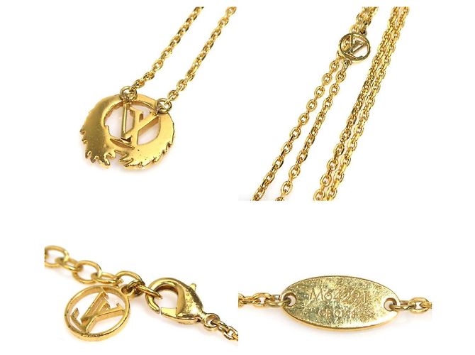 Collar Louis Vuitton Dorado - vista 4