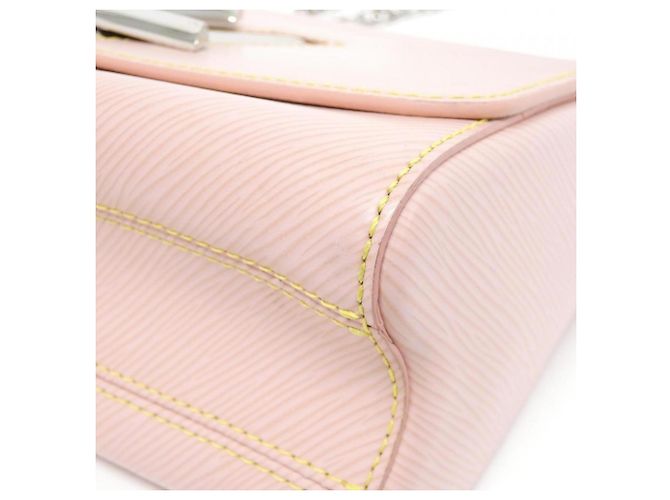 Borsa a Spalla Epi Twist MM di Louis Vuitton Rosa - vista 3