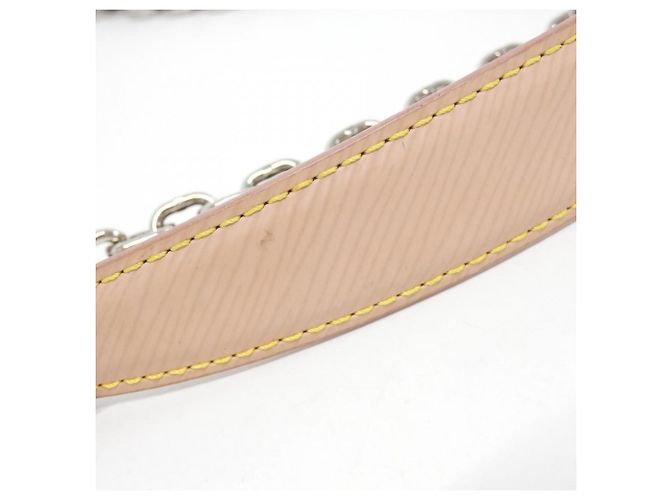 Borsa a Spalla Epi Twist MM di Louis Vuitton Rosa - vista 8