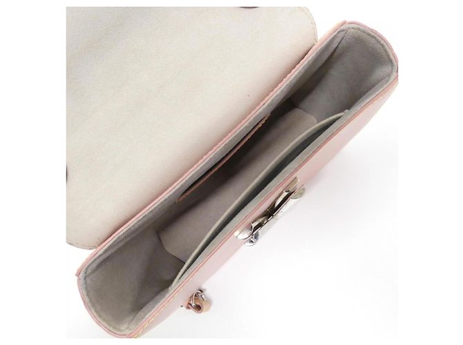 Borsa a Spalla Epi Twist MM di Louis Vuitton Rosa - vista 9