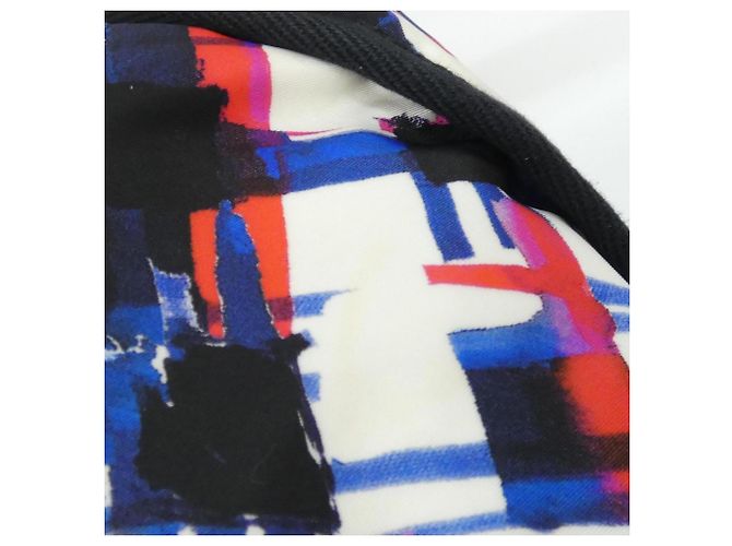 Zaino Chanel Airline 93326 Bianco Rosso Blu - vista 6