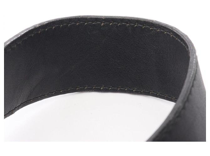 Borsa a Spalla in Tela e Pelle Gucci 92560 Nero - vista 6