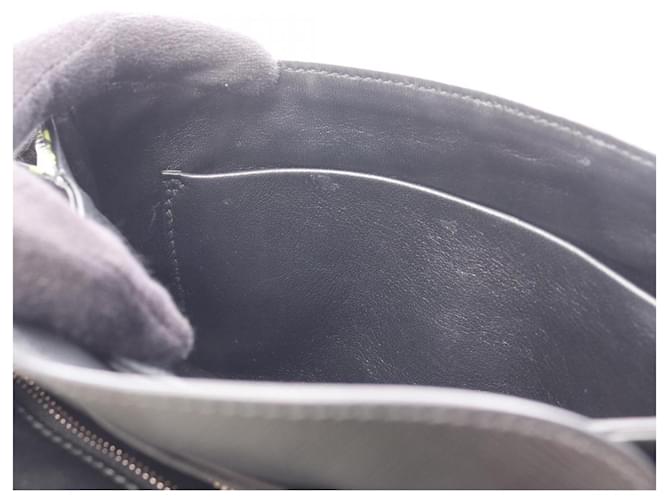 Prada Lederhandtasche Schwarz Mehrfarben Grün - Ansicht 11
