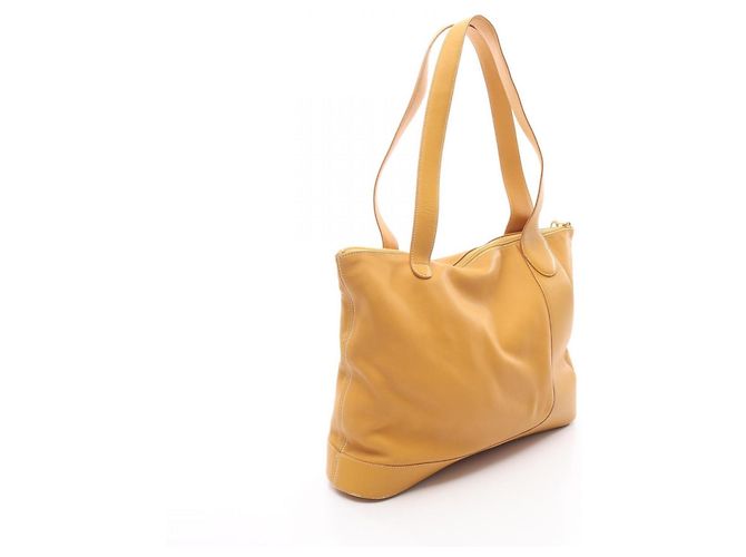 Gelbe Leder-Tote von Loewe - Ansicht 2