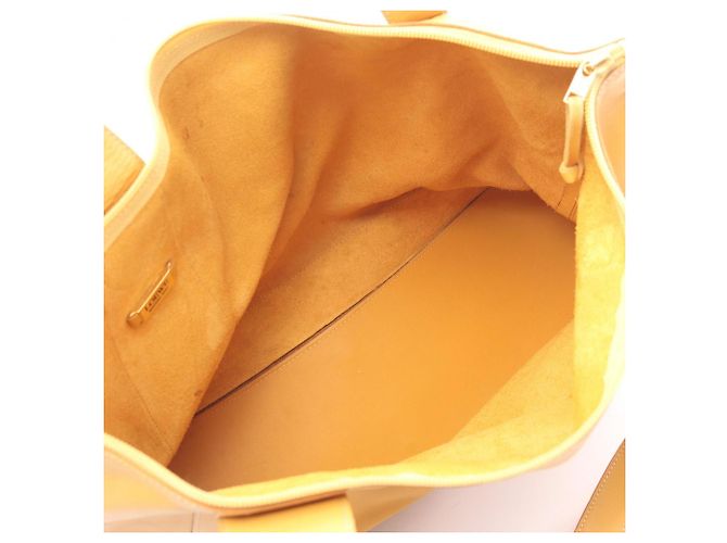 Gelbe Leder-Tote von Loewe - Ansicht 3