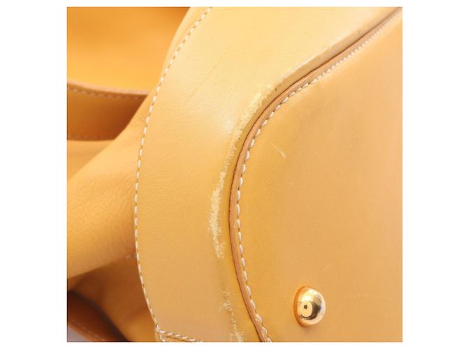 Gelbe Leder-Tote von Loewe - Ansicht 6