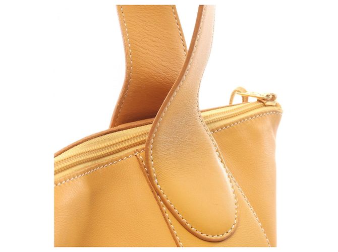 Gelbe Leder-Tote von Loewe - Ansicht 8