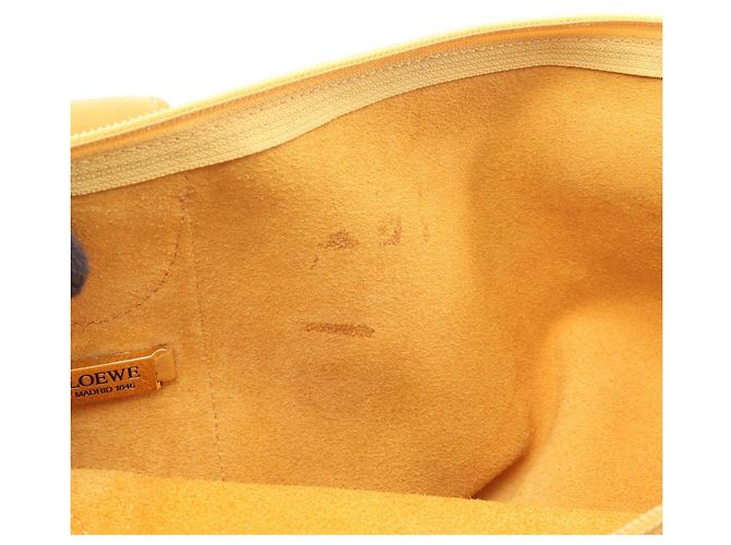 Gelbe Leder-Tote von Loewe - Ansicht 9