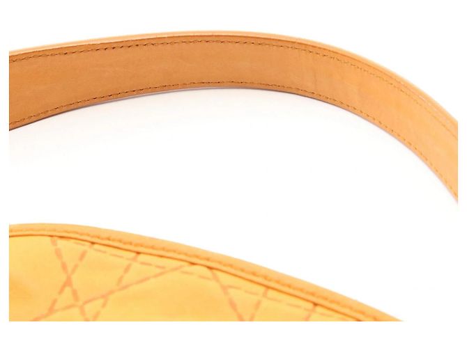 Borsa a Spalla Cannage Christian Dior Arancione - vista 11