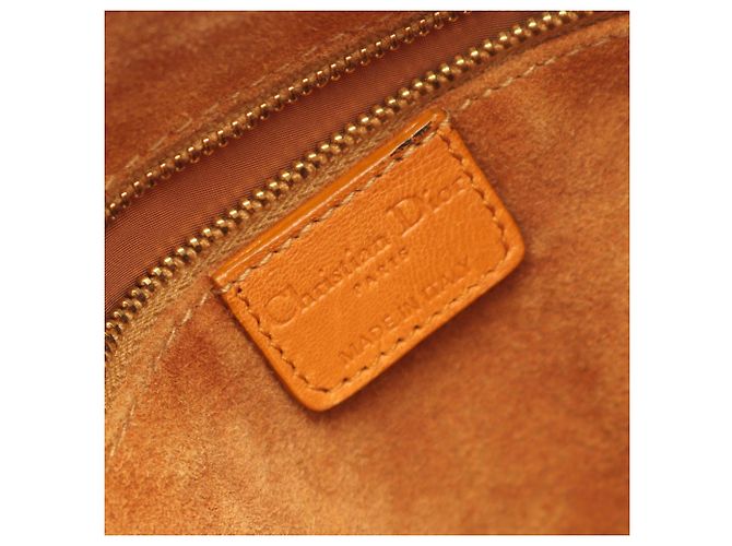 Borsa a Spalla Cannage Christian Dior Arancione - vista 4