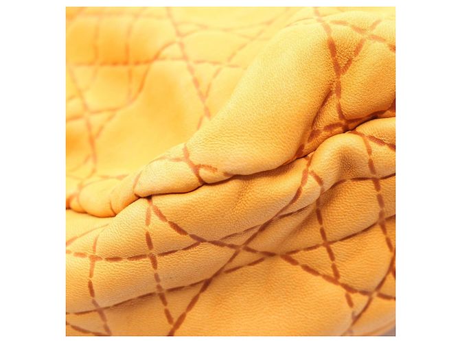 Borsa a Spalla Cannage Christian Dior Arancione - vista 9