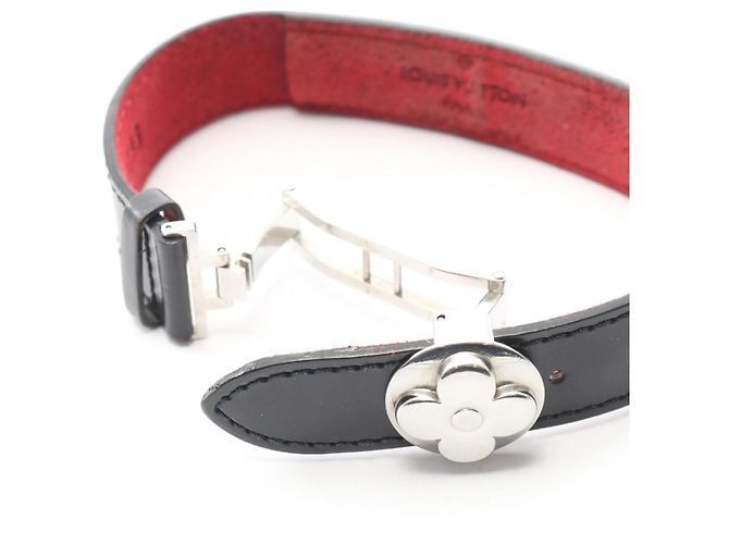 Bracciale Good Luck Brasserie Vous di Louis Vuitton Nero Argento - vista 3