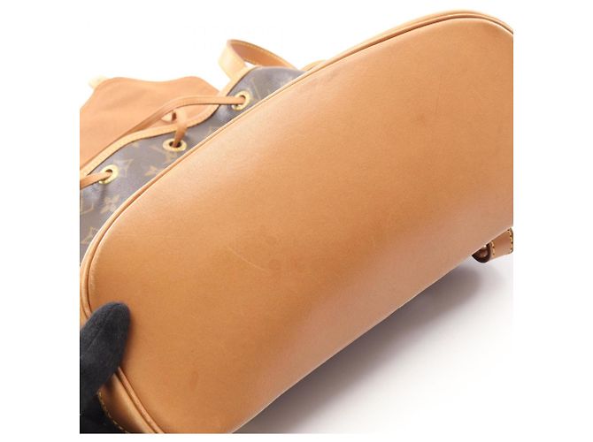 Zaino/borsa Montsouris MM Louis Vuitton Marrone Monogramma - vista 7