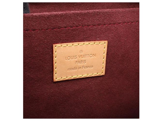 Zaino/borsa Louis Vuitton Montsouris NM PM Marrone Monogramma - vista 4