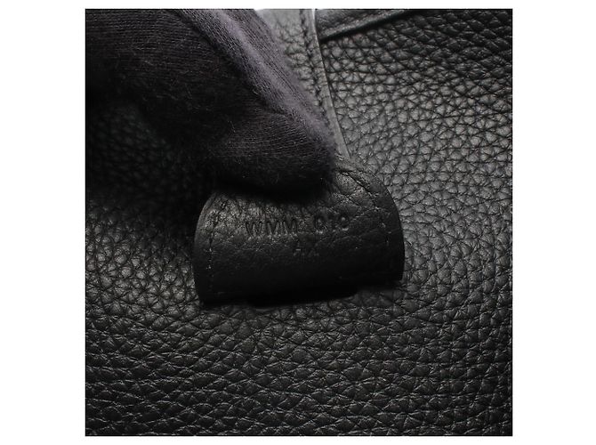 Borsa a Spalla Hermès Evelyn 3 Trois GM in Nero - vista 5