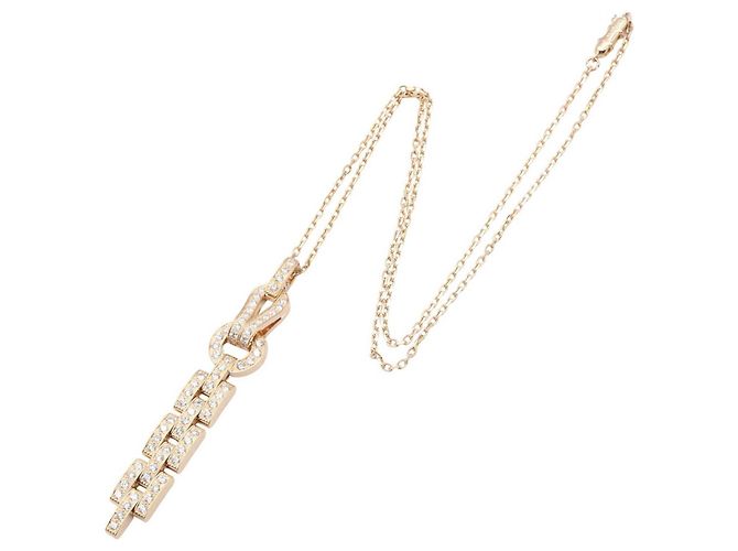Collana Agrafe in Diamante di Cartier in Oro Rosa 18K D'oro - vista 2