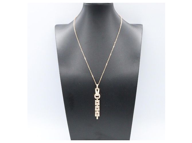 Collana Agrafe in Diamante di Cartier in Oro Rosa 18K D'oro - vista 6