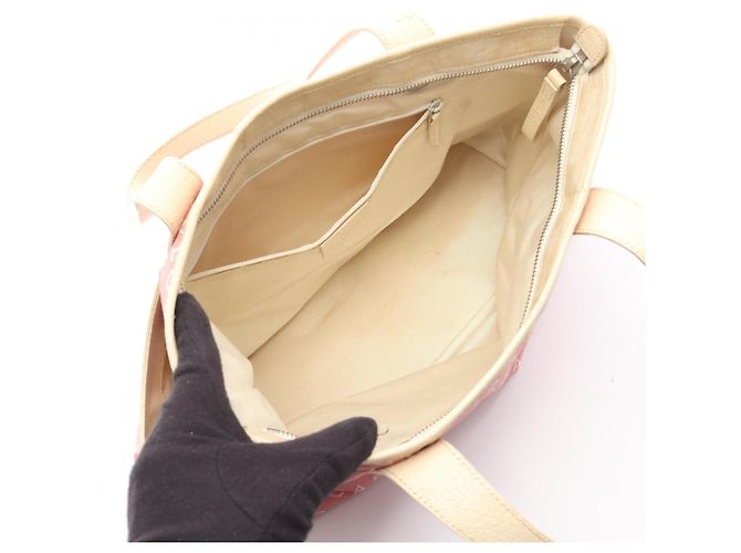 Bulgari Borsa Tote Logomania Bvlgari Rosa Crudo - vista 3