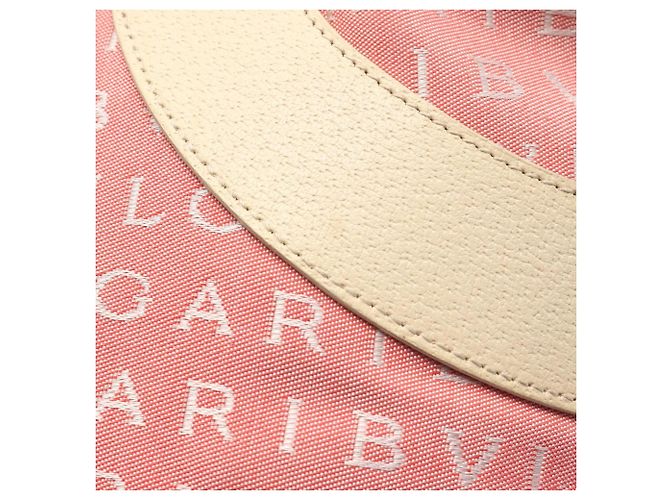 Bulgari Borsa Tote Logomania Bvlgari Rosa Crudo - vista 9
