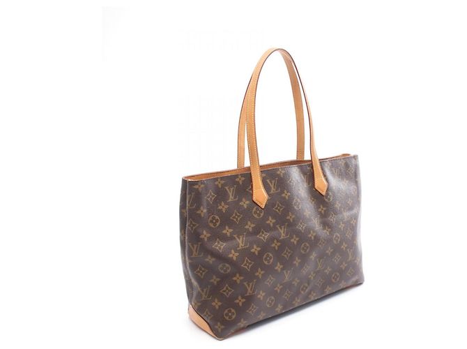 Borsa tote Wilshire MM Louis Vuitton Marrone Monogramma - vista 2