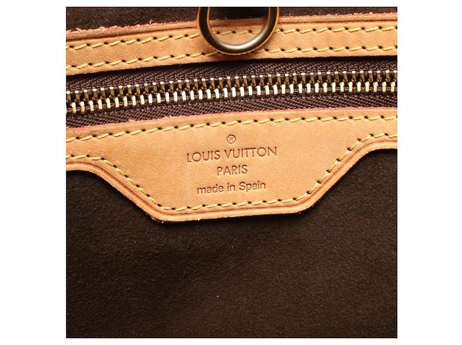 Borsa tote Wilshire MM Louis Vuitton Marrone Monogramma - vista 4