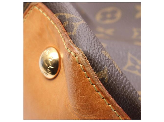 Borsa tote Wilshire MM Louis Vuitton Marrone Monogramma - vista 8