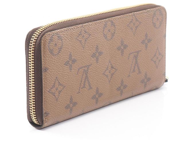 Cartera Larga Clemence de Louis Vuitton Castaño Monograma - vista 2