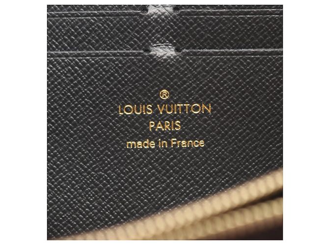 Cartera Larga Clemence de Louis Vuitton Castaño Monograma - vista 4
