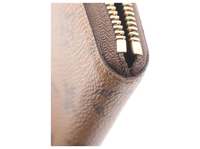 Cartera Larga Clemence de Louis Vuitton Castaño Monograma - vista 7