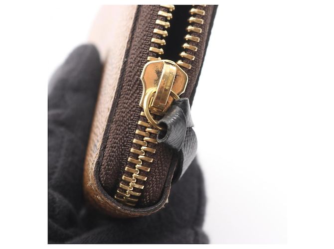 Cartera Larga Clemence de Louis Vuitton Castaño Monograma - vista 8