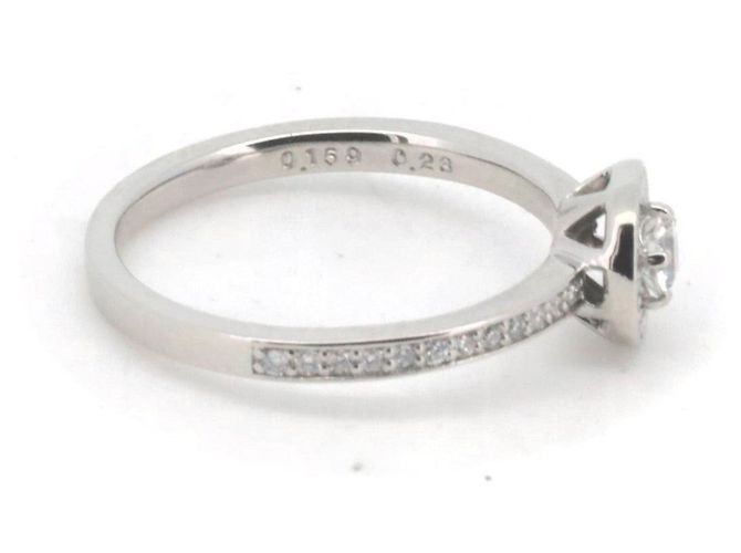 Autre Marque Festaria PT900 Diamantring Wish upon a star Silber - Ansicht 4